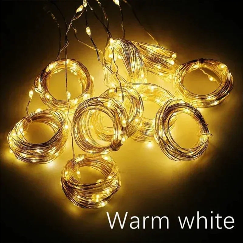 LED Curtain Fairy String Lights