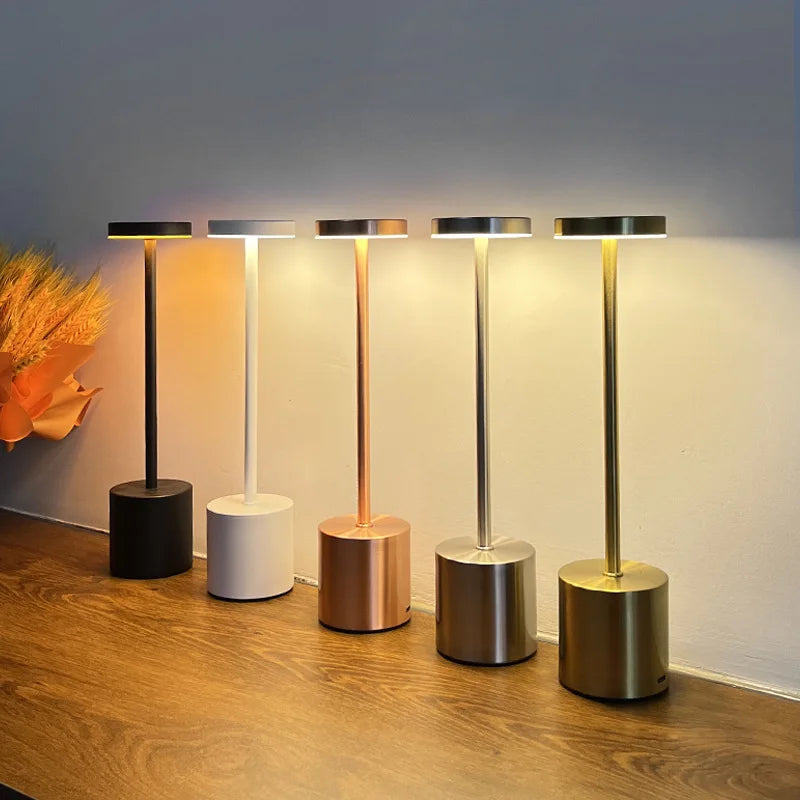 Wireless Rechargeable LED Touch Desk Lamp