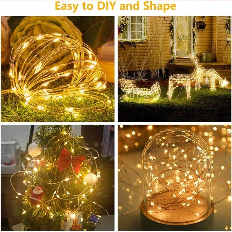 LED Curtain Fairy String Lights